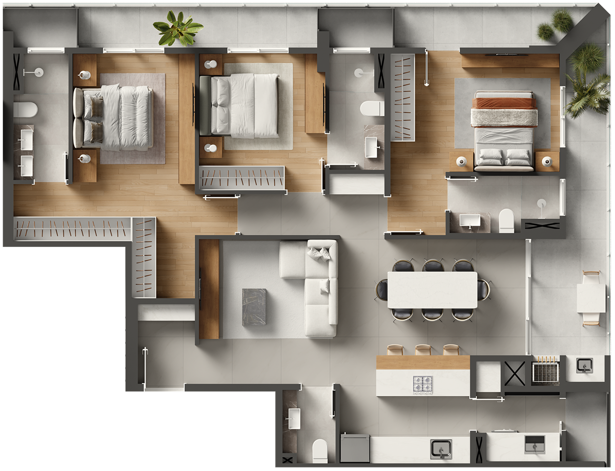Apartamento Tipo 1