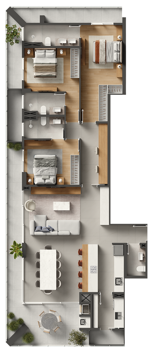 Apartamento Tipo 3